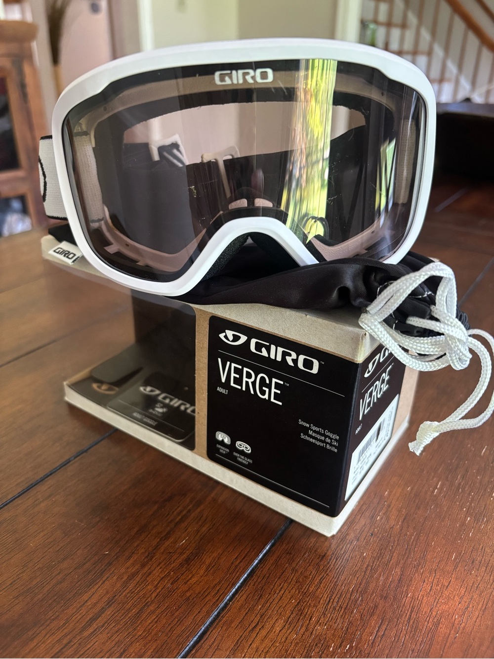 Brand New Giro White Snow Goggles